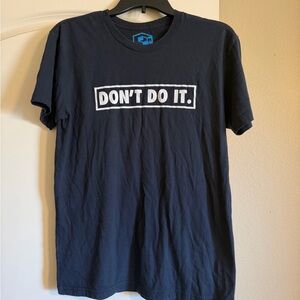 Navy Blue Graphic T-Shirt